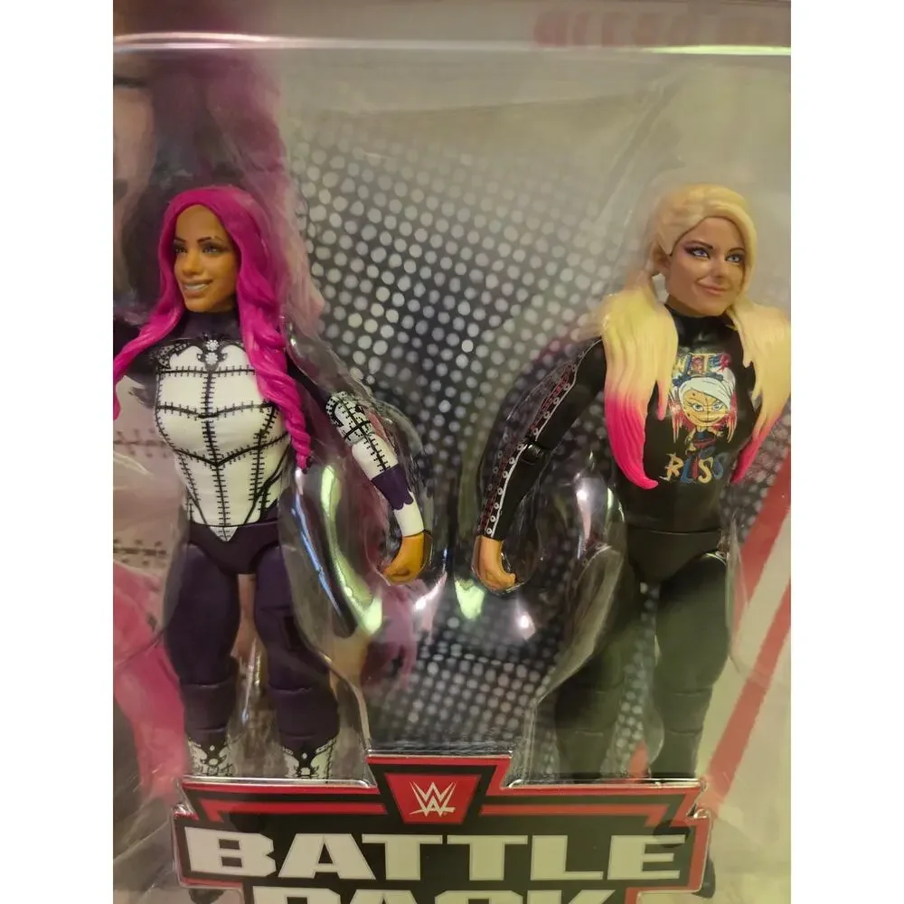 Sasha Banks vs Alexa Bliss WWE Battle Pack Series 60